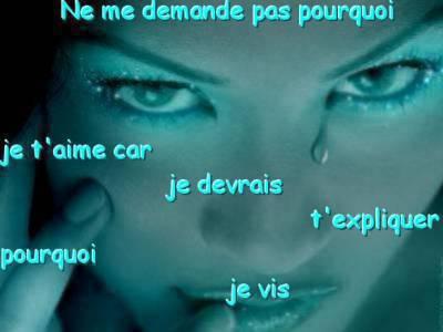 ne pose pas de questions...!