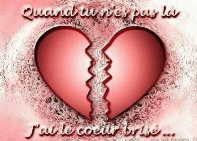 coeur bris&eacute;...!