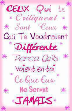 Diff&eacute;rente, jamais....!!